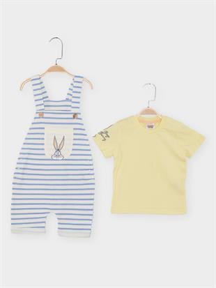 Looney Tunes Lisanslı Erkek Bebek Salopet LT21914