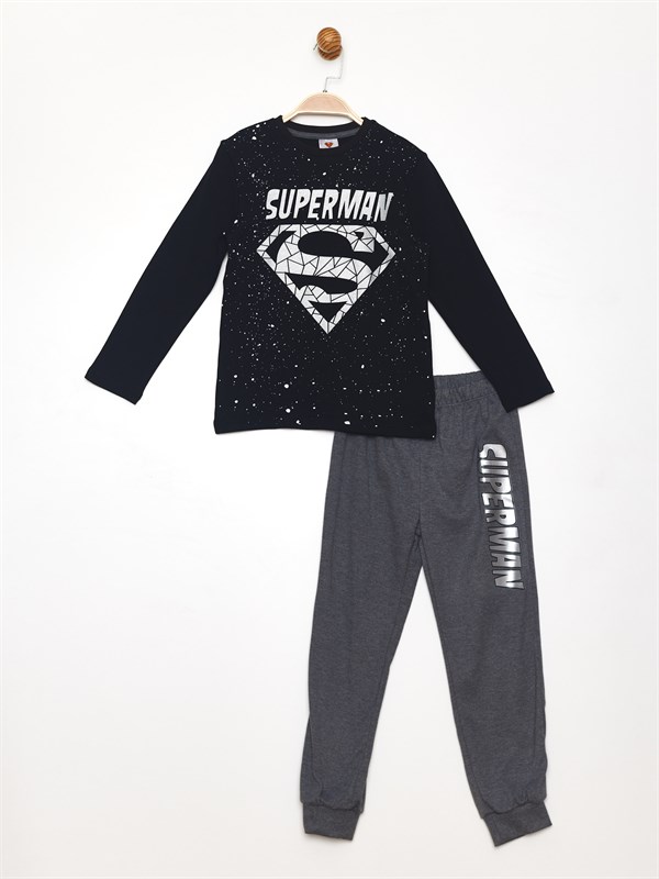 Superman Lisanslı Çocuk Pijama Takım 18493