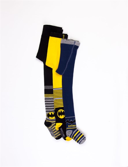 Batman Çocuk 3'lü Külotlu Çorap 17058