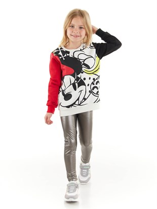 Minnie Mouse Lisanslı Çocuk Sweatshirt 20168