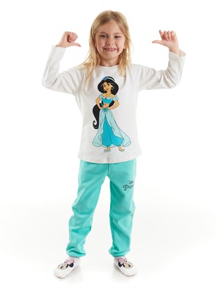 Prenses Lisanslı Çocuk Pijama Takım 20568