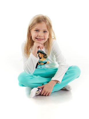 Prenses Lisanslı Çocuk Pijama Takım 20568