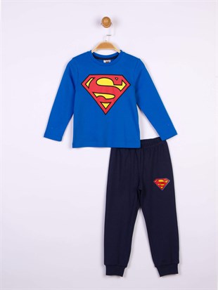 Superman Lisanslı Çocuk Pijama Takım 18491